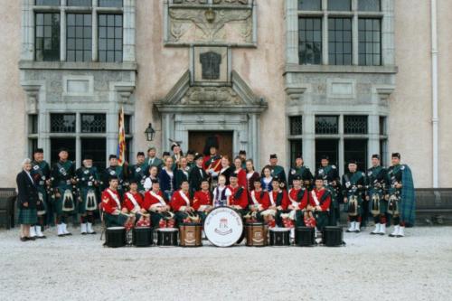 Full band with dancers at Keith Hall